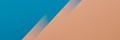 A vibrant abstract background featuring a bold blue and orange color gradient with geometric design.